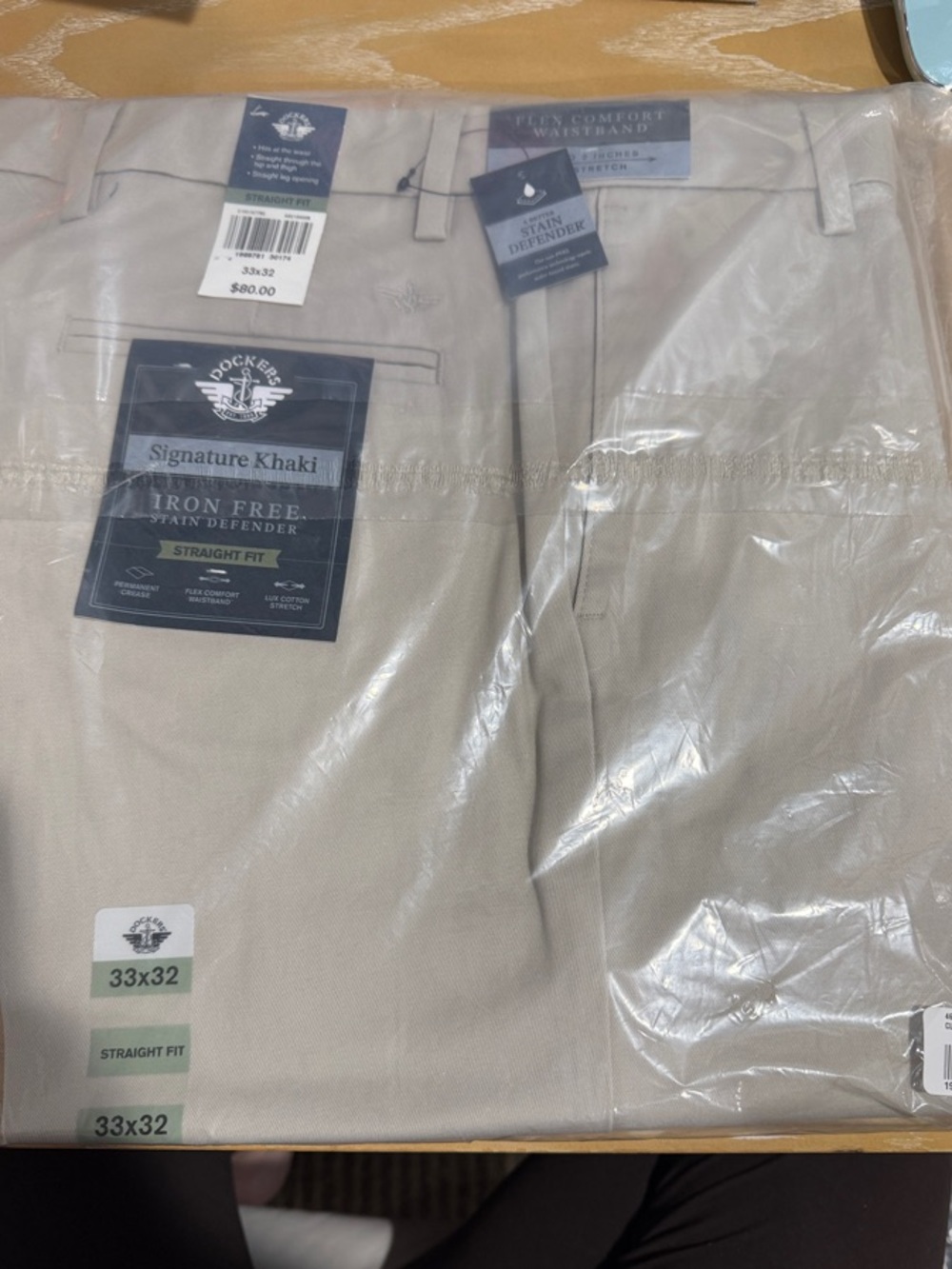 Dockers Signature Khaki Straight Fit Pants - Tan